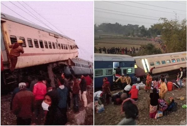 Bengal train accident: Death toll reaches 9, Railway Minister visits spot