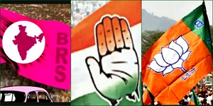 LS Polls: Congress, BRS, BJP Confident of Winning Majority Seats in Telangana