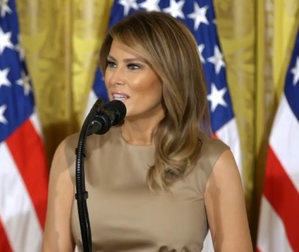 Melania Expresses Optimism about US' Future after Husband Donald Trump's Win