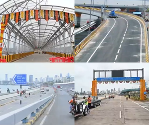 Mumbaikars Give 'thumbs Up' to City Coastal Road Phase II on First Day