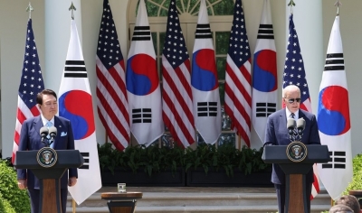 Yoon, Biden Pledge Stronger Nuclear Deterrence against N.Korean Threat