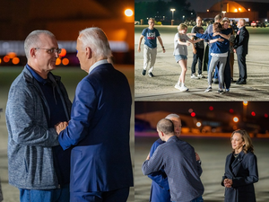 Biden Welcomes Americans Returning Home after Prisoner Swap with Russia