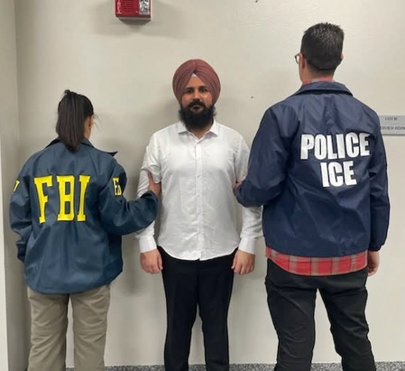 Captured Punjab-origin Terrorist Harpreet Singh behind Multiple Attacks, Says FBI Chief