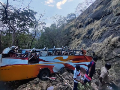 12 Passengers Dead as Bus Plunges into Gorge on Mumbai-Pune Highway 