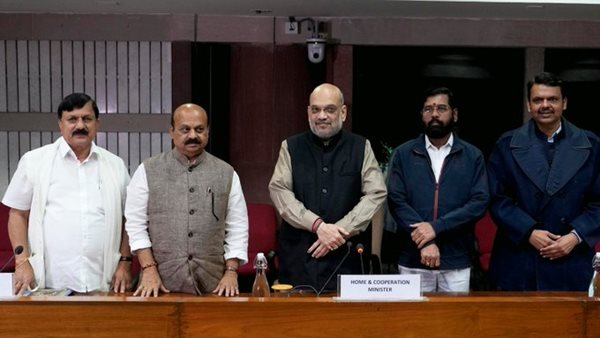 CMs agreed on resolution in constitutional manner, Amit Shah on Maha-K'taka border row