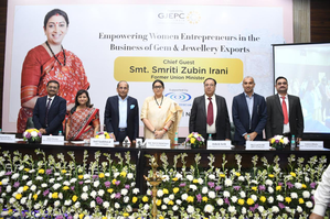 Women Entrepreneurs Driving Innovation, Growth in Gem & Jewellery Sector: Smriti Irani