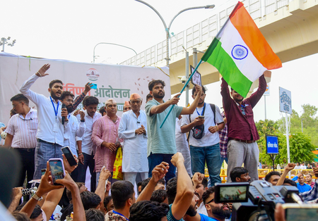 CJP continues to protest at Jantar Mantar a day after violence