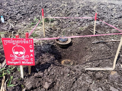 Over 2,000 War-era Explosives Found Buried in Cambodia School