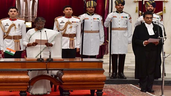 Justice DY Chandrachud sworn-in as 50th Chief Justice of India