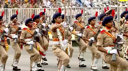 Women Lead Unity Parade as PM Modi Attends Rashtriya Ekta Diwas Celebration in Gujarat