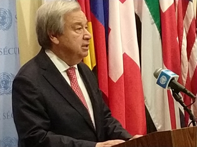 UN Chief Calls for Effort to Establish Nuclear-weapon-free Zone in Middle East