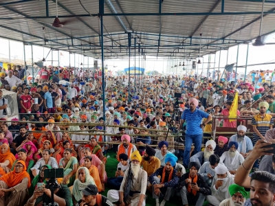 Kisan Mahapanchayat in Lucknow on Monday