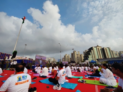 Yoga awareness drive held in Varanasi under 'Gangotri to Gangasagar' campaign