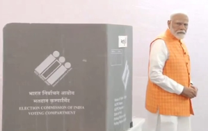 LS Polls: PM Modi Casts Vote in Ahmedabad