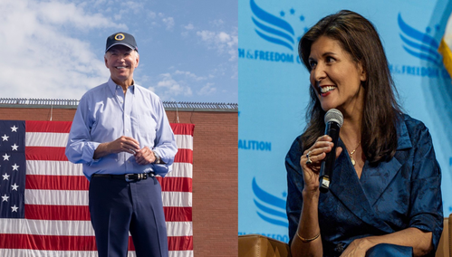 Biden Trails Haley, Leads Ramaswamy in 2024 Race: Poll