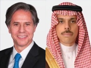 Saudi FM, Blinken Discuss Mideast Tensions over Phone