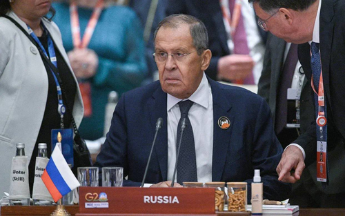 Talks with Ukraine Impossible after Kursk Attack, Says Lavrov