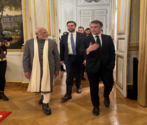 Macron's Paris Soiree Brings Together PM Modi, US V-P Vance