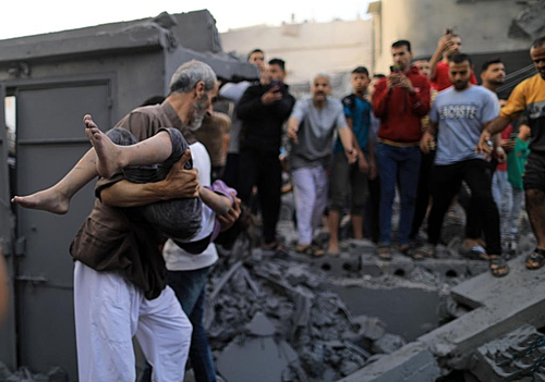 Israel-Hamas Conflict Death Toll Nearly 4,000
