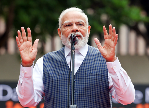 Prior to 'pran Pratishta' on Jan 22, PM Modi Starts 11-day Special Pooja, Seeks People's Blessings