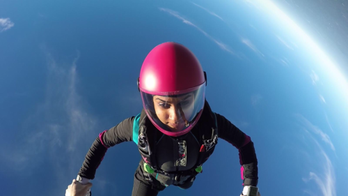 Indian American Scientist Hopes to Be 1ST Woman to Jump from Stratosphere