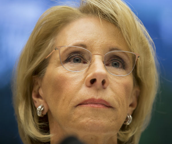 betsy devos is shown