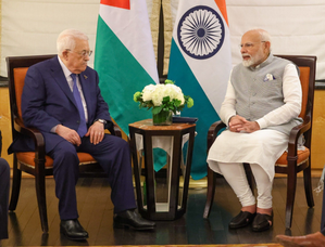 PM Modi Meets Palestinian President, Expresses Deep Concern on Gaza Crisis 