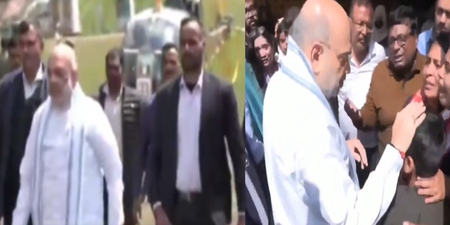 HM Shah Meets Victims of Pahalgam Terror Attack, Visits Ground Zero