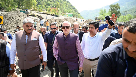 After Failed Pak Drone Attacks, CM Omar Abdullah Rushes to Jammu to Take Stock of Situation