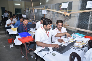 Counting of Votes for 80 LS Seats Begins in UP