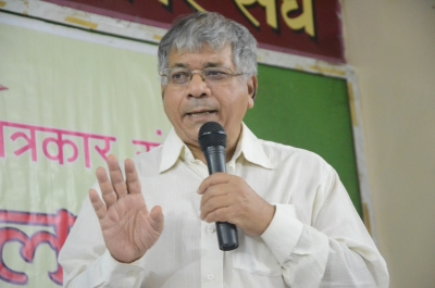 Prakash Ambedkar Accuses BJP of Using 'God like EVMs' for Political Gains