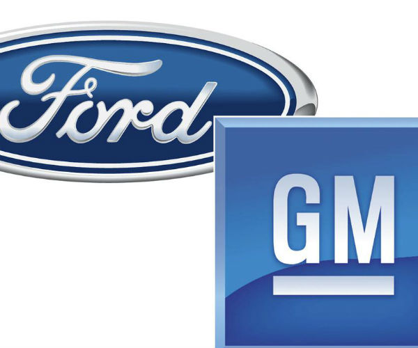 ford and gm logos shown