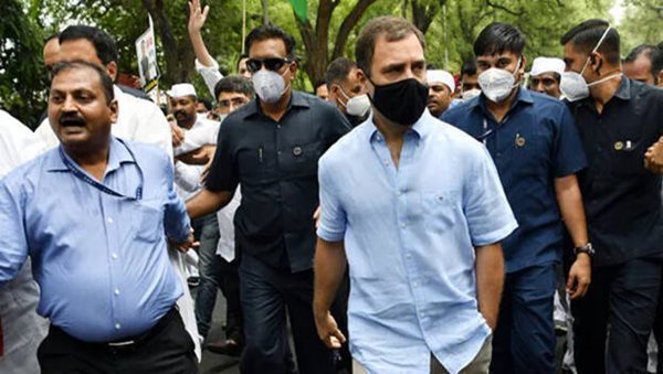 Rahul Gandhi reaches ED headquarters for 5th day