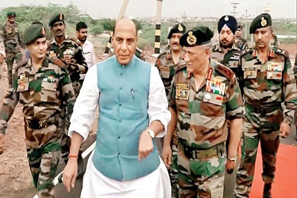 Befitting Reply If Anyone Attacks India: Rajnath