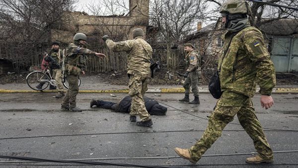 Russia blames Ukraine for firing on civilians in Bucha
