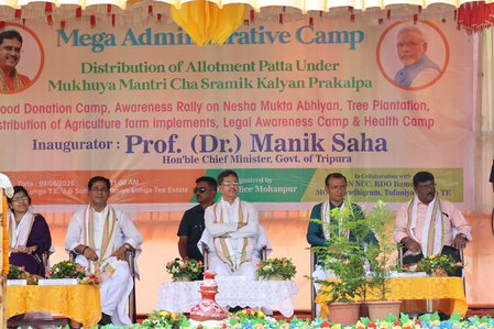 Agartala to Be Made Clean, Modern and Citizen-friendly City: CM Manik Saha 