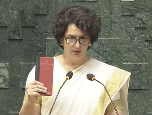 'I Am Very Happy Today',  Priyanka Gandhi Takes Oath as Lok Sabha MP