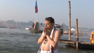 Maha Kumbh: Uttarakhand CM Dhami Takes Holy Dip in Triveni Sangam 