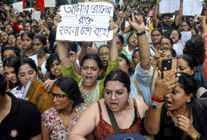 RG Kar Tragedy: Junior Doctors Protest on the Streets Enters Day 3