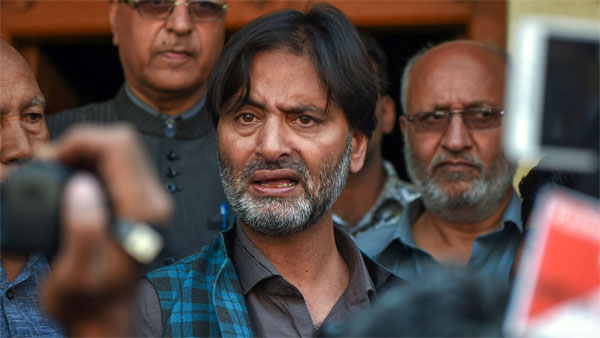 Jailed separatist leader Yasin Malik ends hunger strike