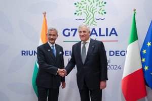 EAM Jaishankar Meets Italy's Counterpart During G7 Foreign Ministers' Meeting