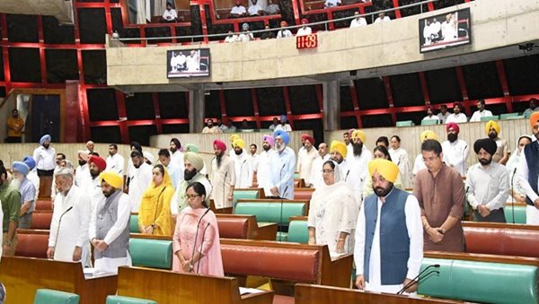 Punjab assembly pays homage to Sidhu Moosewala, others