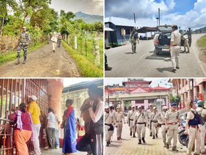 Curfew in 3 Manipur Districts, Protesting Students Assemble in Imphal Market