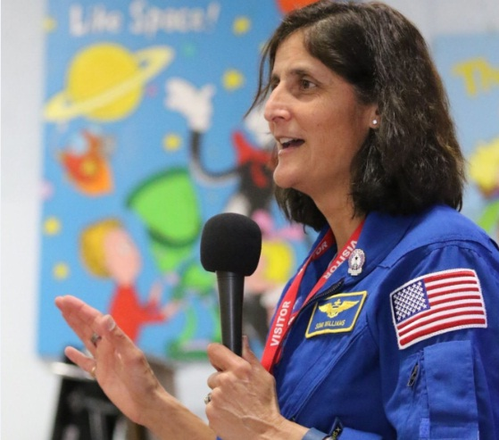 Sunita Williams Dances Her Way to International Space Station