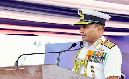 Indian Navy Chief Embarks on 4-day Mauritius Visit to Strengthen Maritime Cooperation