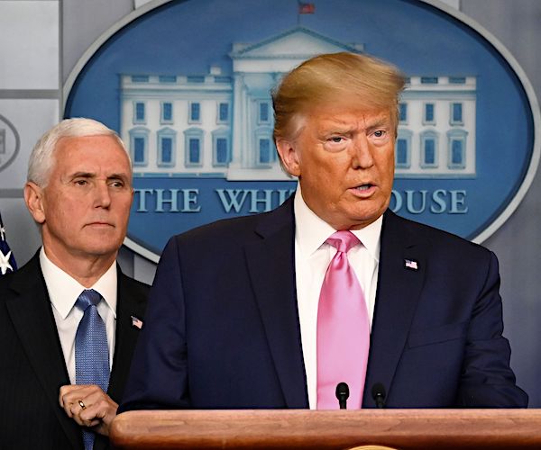 president donald trump speaks during a coronavirus task force news conference