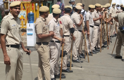 Layers of Security in Place Ahead of 'Nabanna Abhijan' in Kolkata