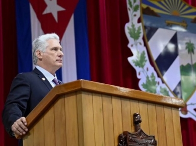 Miguel Diaz-Canel Re-elected as Cuba's President
