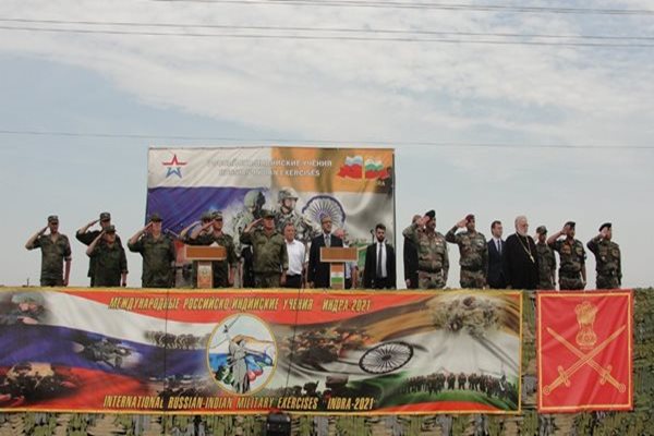 India, Russia Joint Military Drill Kicks off in Volgograd