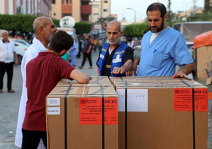 First Lorries with Aid for Gaza Leave Newly Constructed US Pier